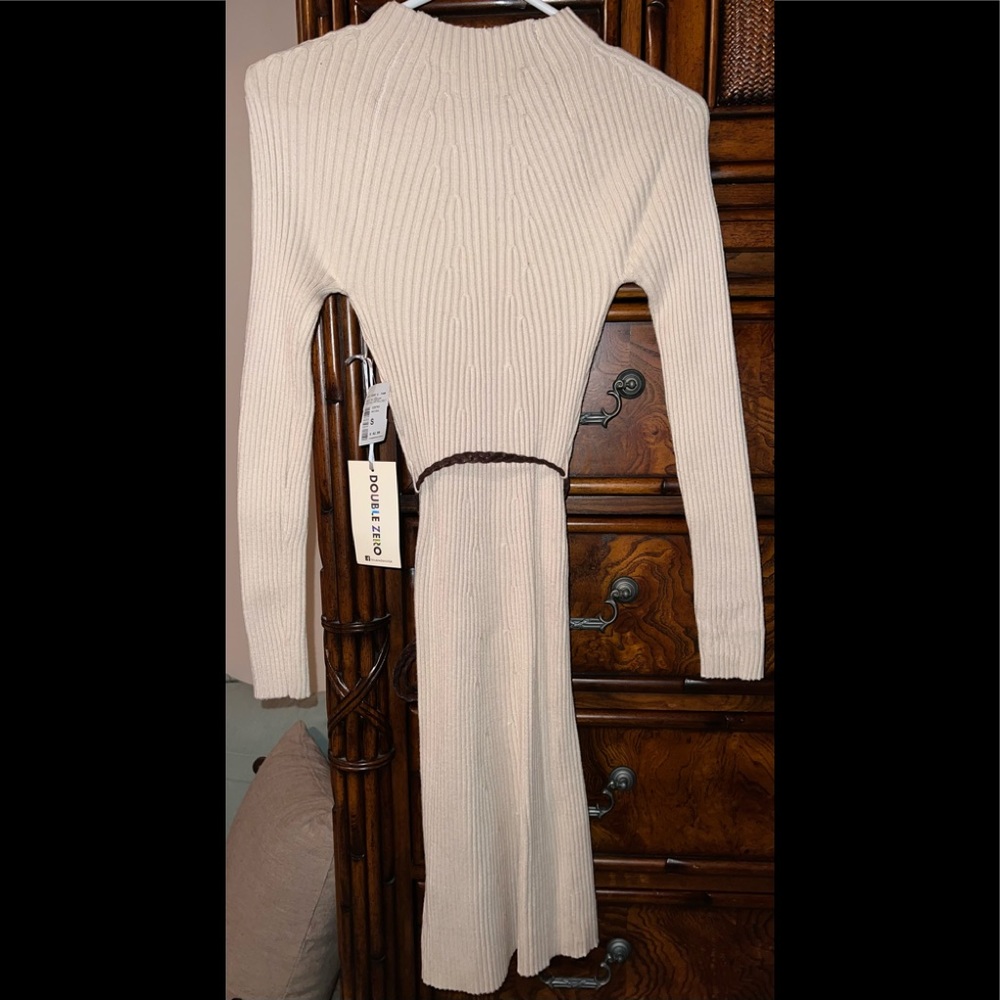 🌼NWT DOUBLE ZERO RIBBED DRESS🌼 - Picture 2 of 10